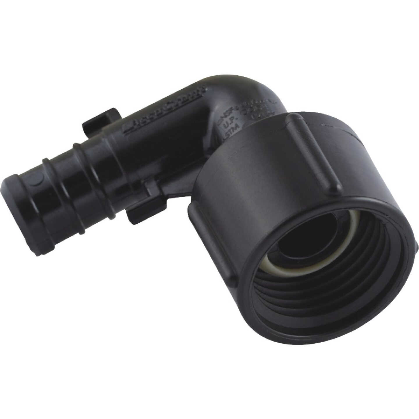 SharkBite PEX-B 1/2 In. x 1/2 In. Poly Alloy Barb Swivel Elbow Adapter (5-Pack) Image 1