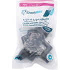 SharkBite PEX-B 1/2 In. x 1/2 In. Poly Alloy Barb Swivel Elbow Adapter (5-Pack) Image 2