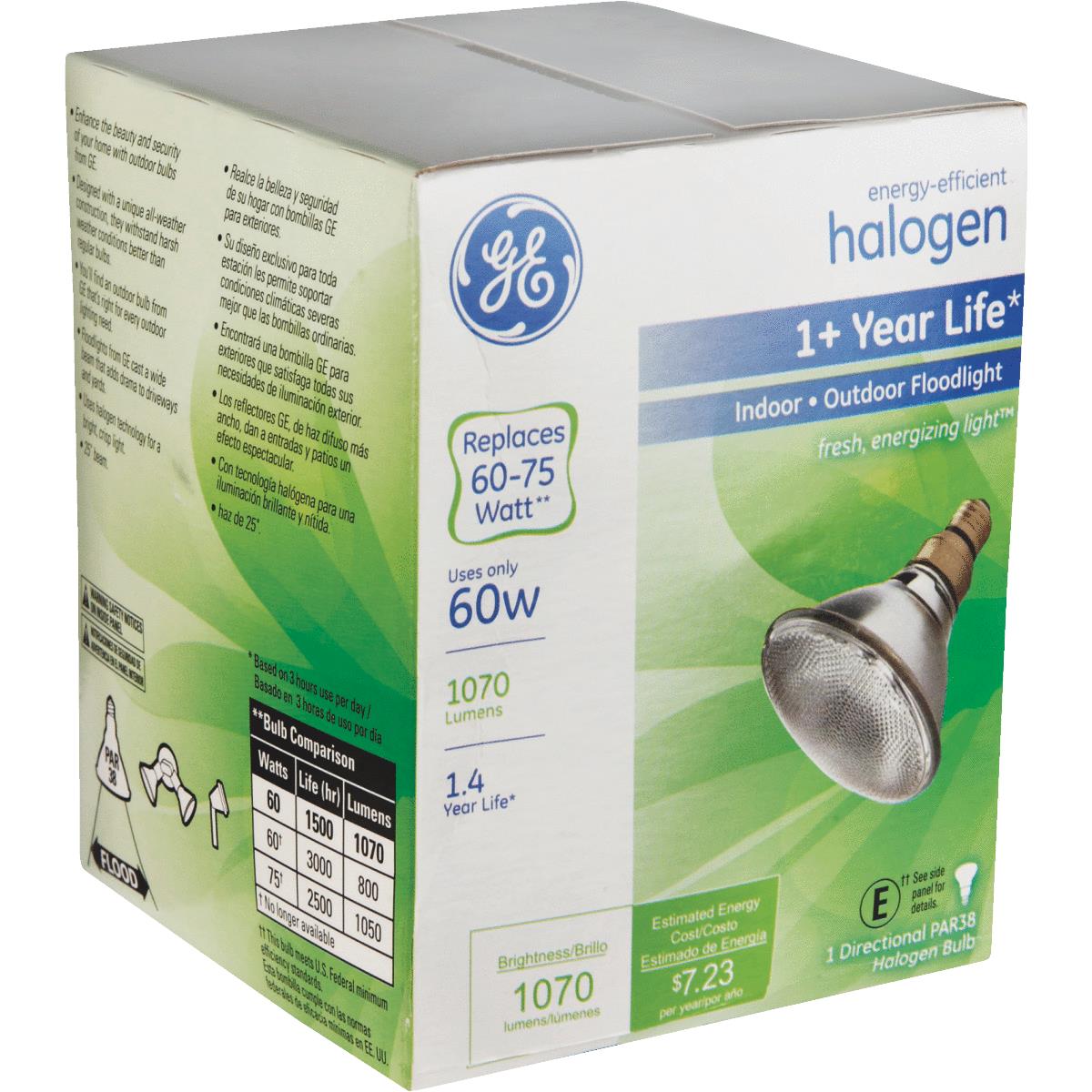 60W PAR FLD HALOGEN BULB