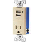 700MA IVORY USB/OUTLET Image 1