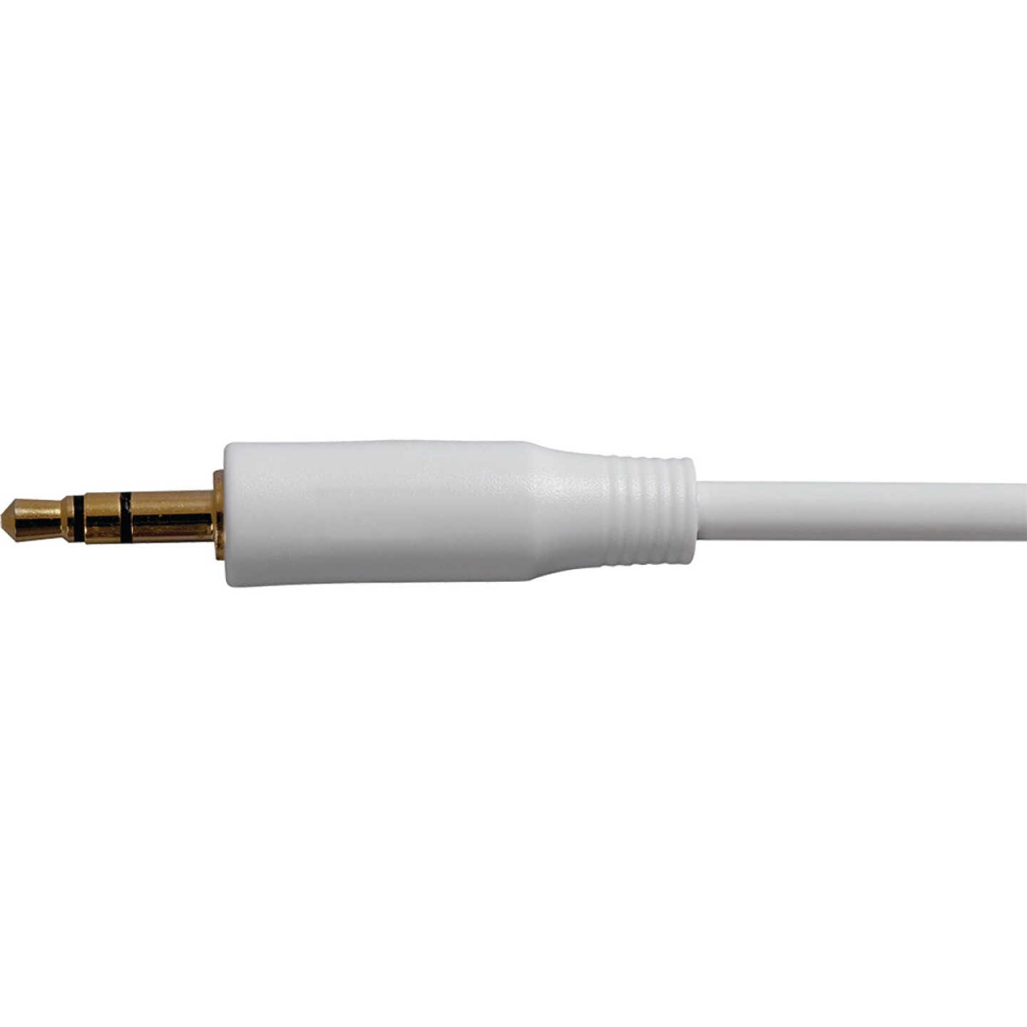 Jensen 6 Ft. White Audio Extension Audio Cable Image 4