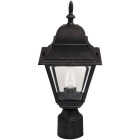 Canarm Black Incandescent Post Light Fixture Image 1