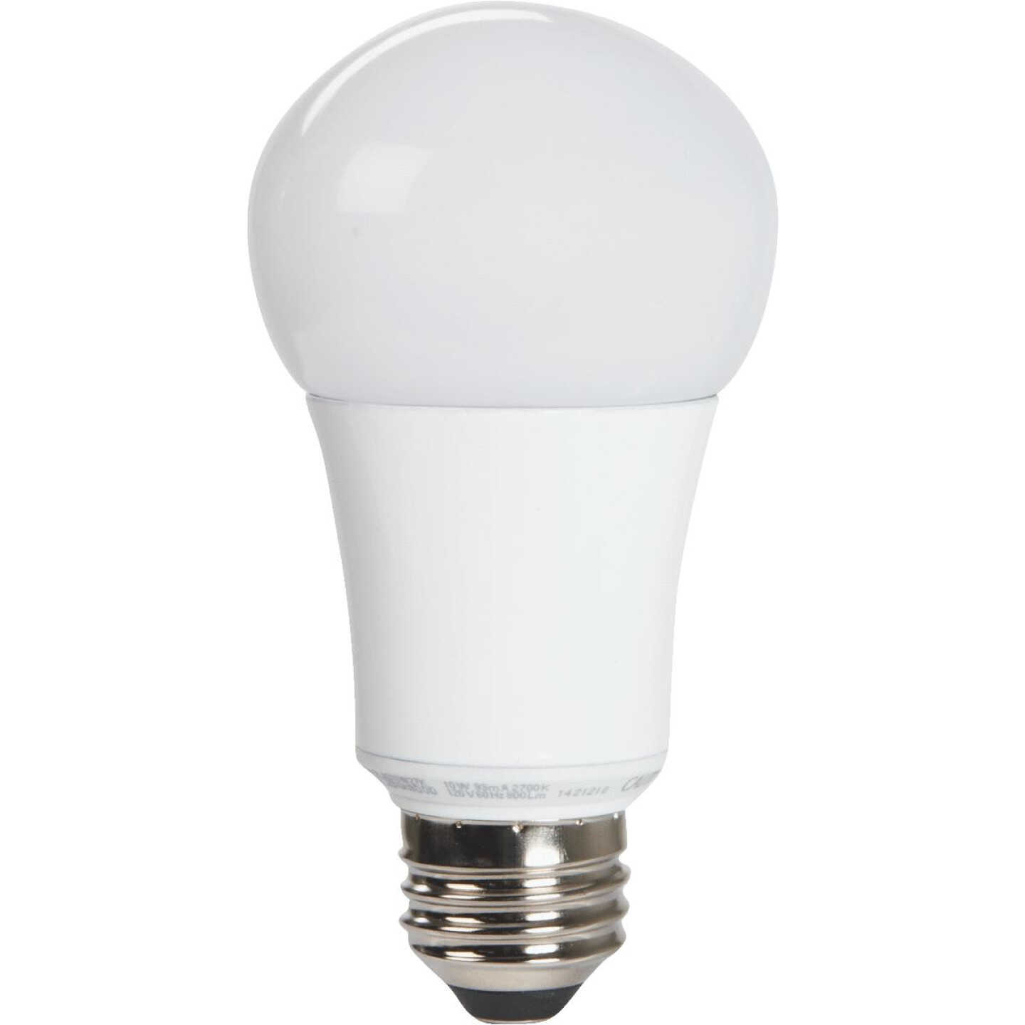 TCP 60W Equivalent Soft White Omnidirectional A Lamp LED Light Bulb Image 4