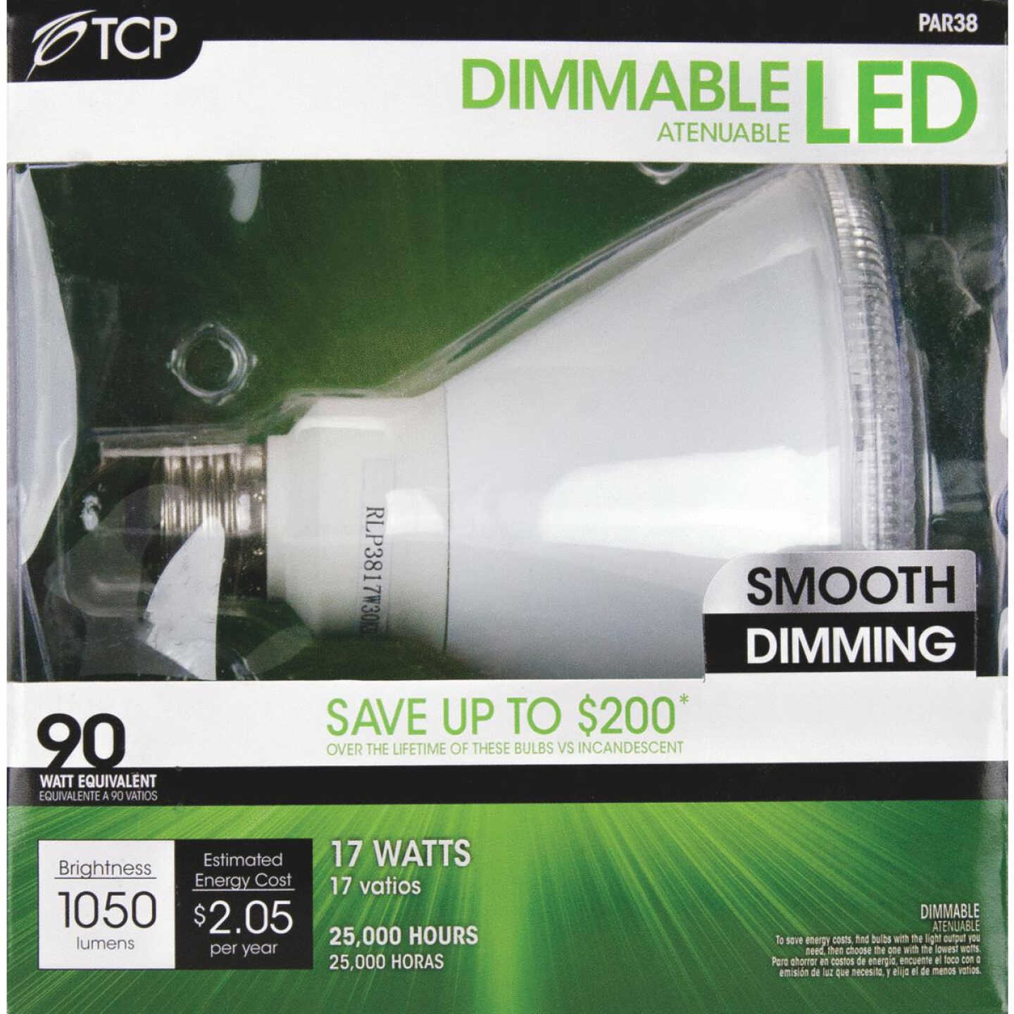 17W PAR38 LED 30K BULB Image 1