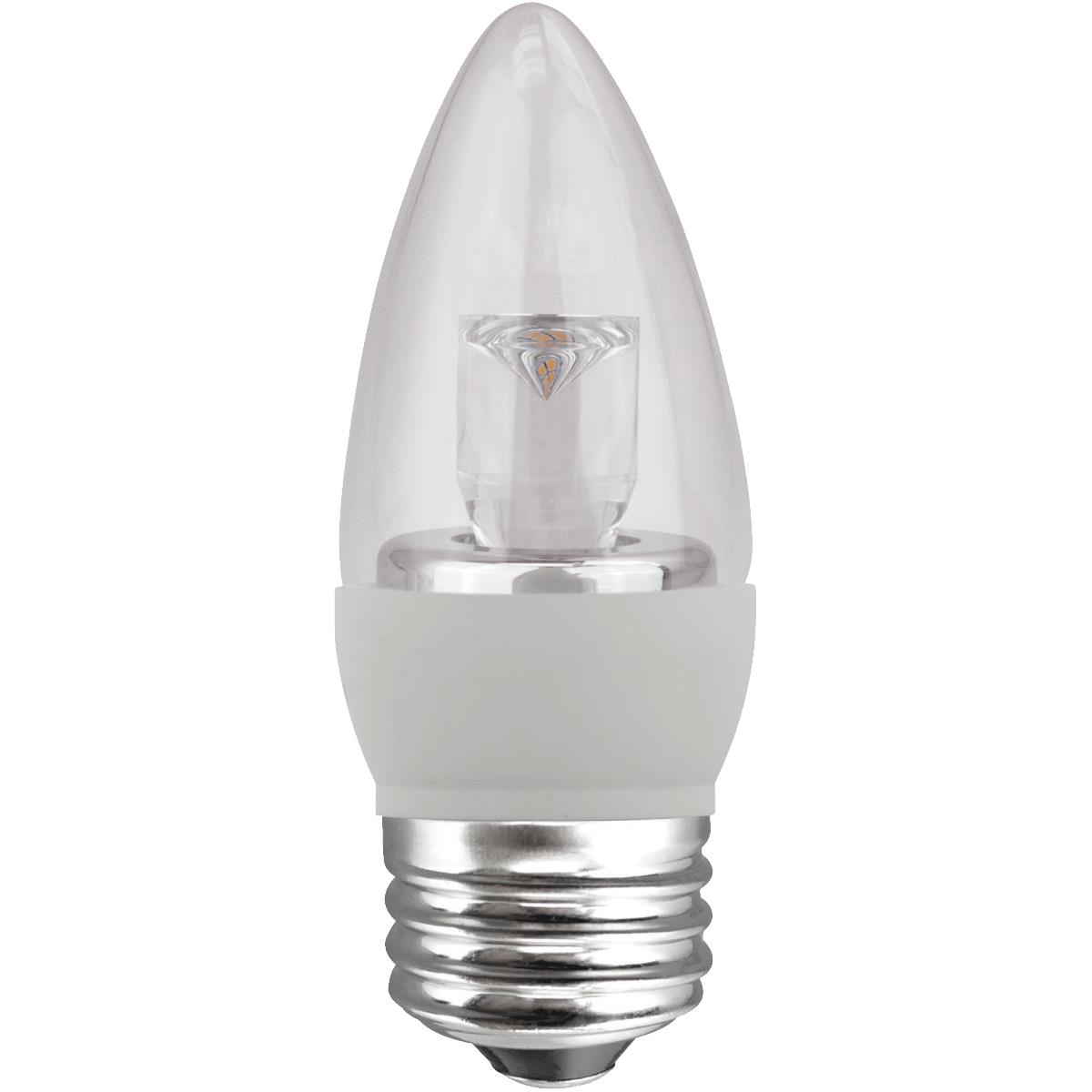 TCP 40W Equivalent Soft White Decorative Torpedo LED Light Bulb (2-Pack)