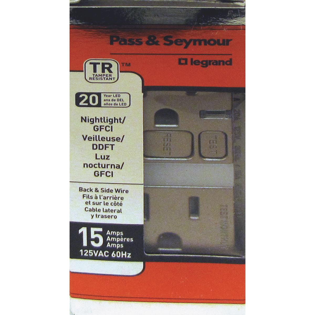 GFCI NIGHTLGT RECEPTACLE