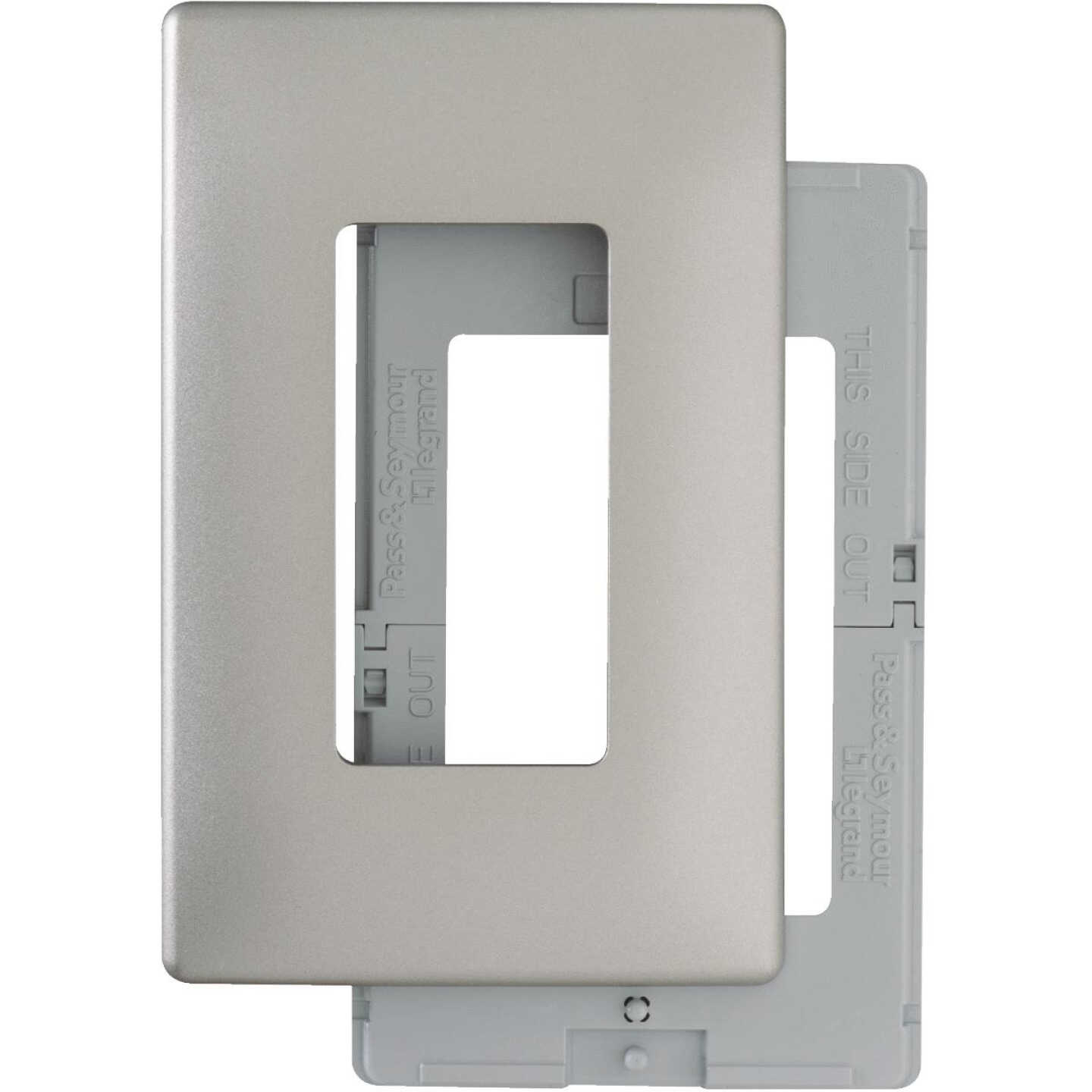 1G SCREWLESS WALL PLATE Image 1