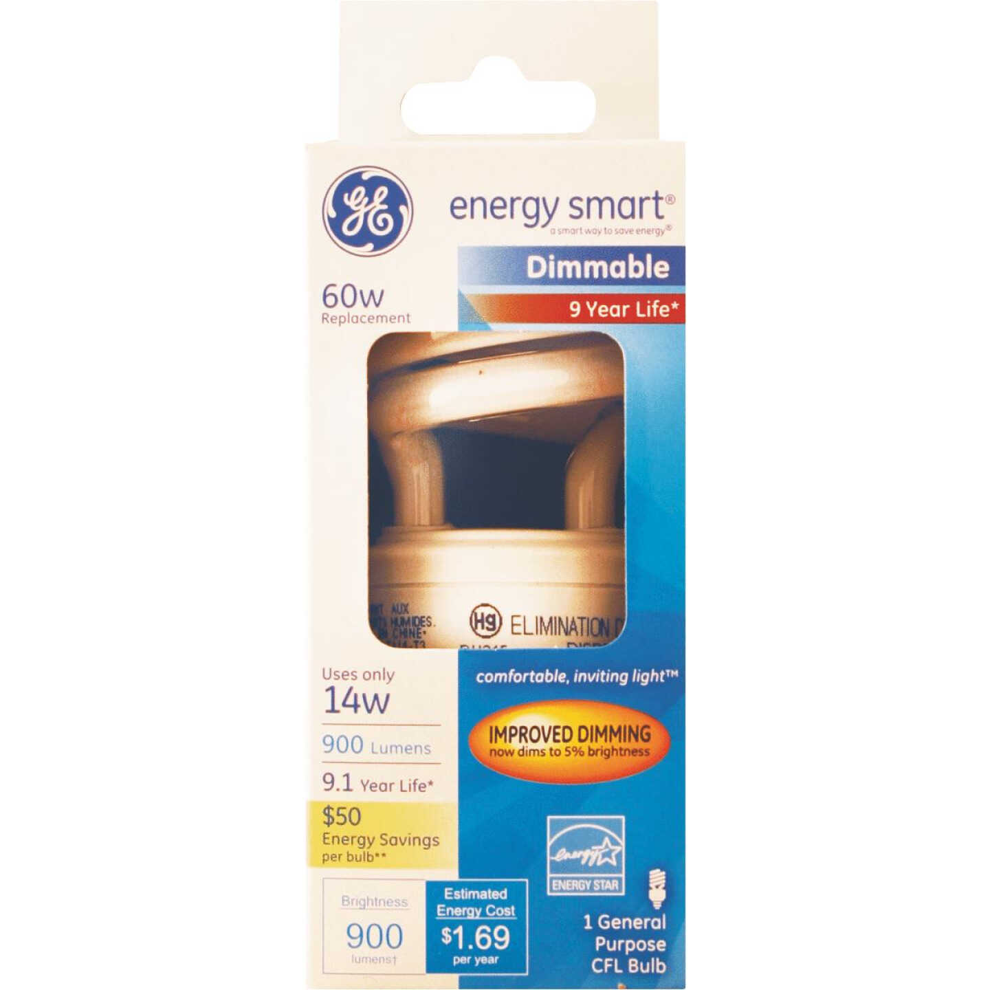 14 WATT DIM CFL BULB Image 1