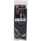 Do it Best 11 In. x 0.189 In. Black Molded Nylon Weather Resistant Cable Tie (100-Pack) Image 1