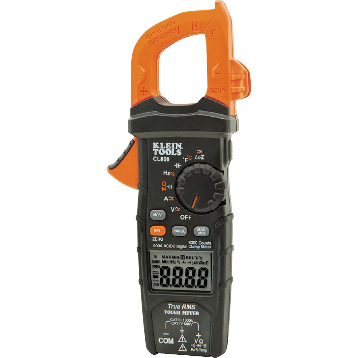 Klein 1000V AC/DC Auto-Ranging Clamp Meter Image 5