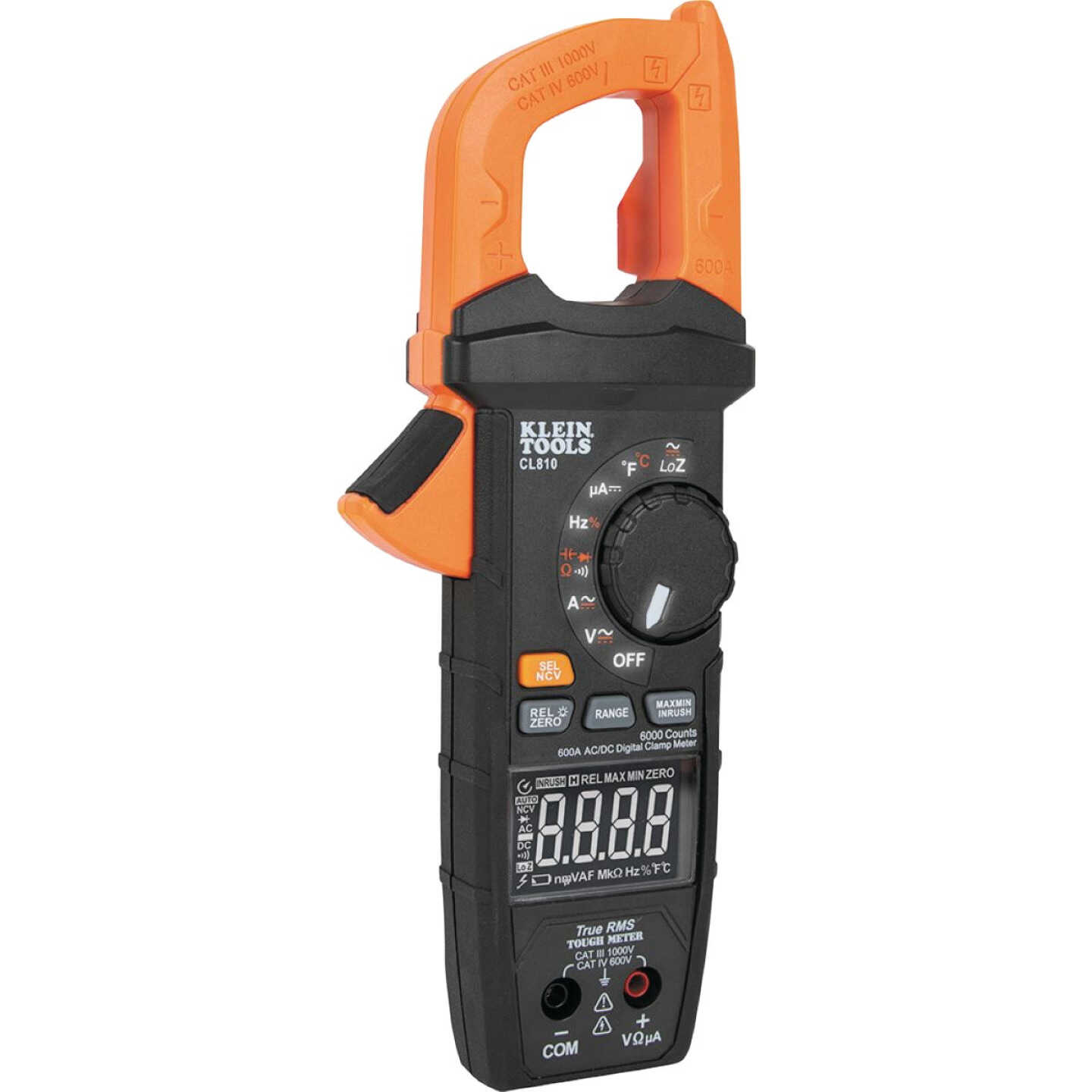 Klein 1000V AC/DC Auto-Ranging TRMS Clamp Meter with Worklight Image 1