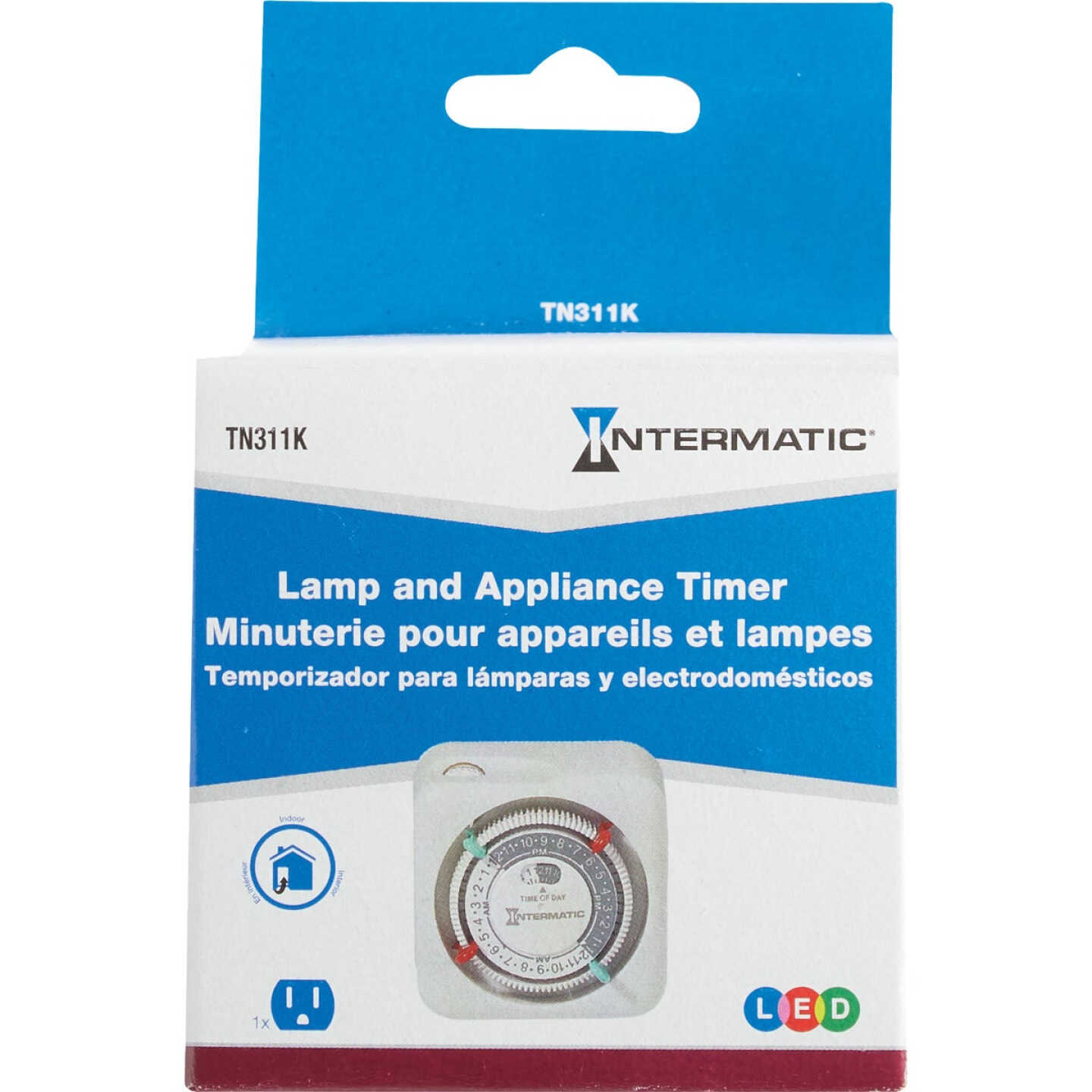 Intermatic 125V Indoor Plug-In Timer Image 2