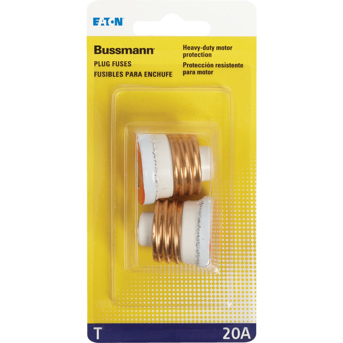 Bussmann 20A T Time-Delay Plug Fuse (2-Pack) Image 2