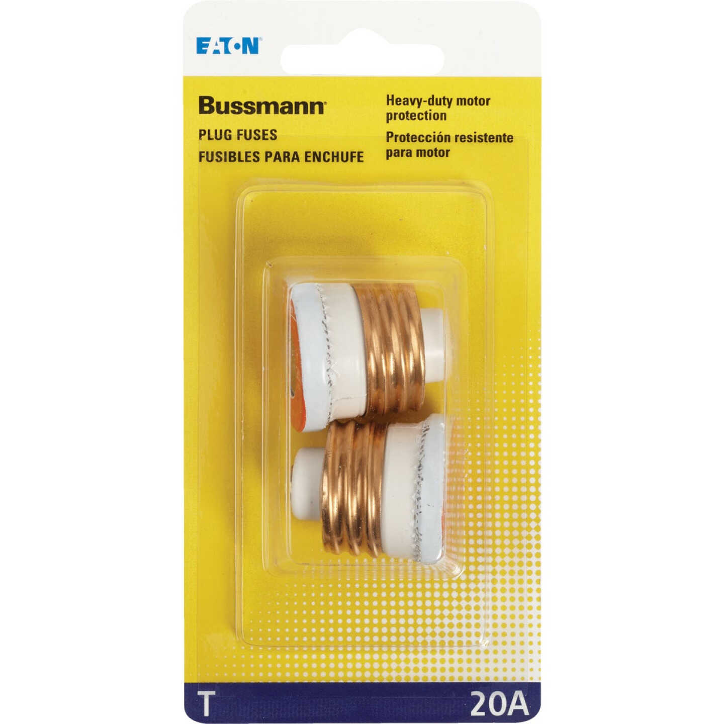 Bussmann 20A T Time-Delay Plug Fuse (2-Pack) Image 2