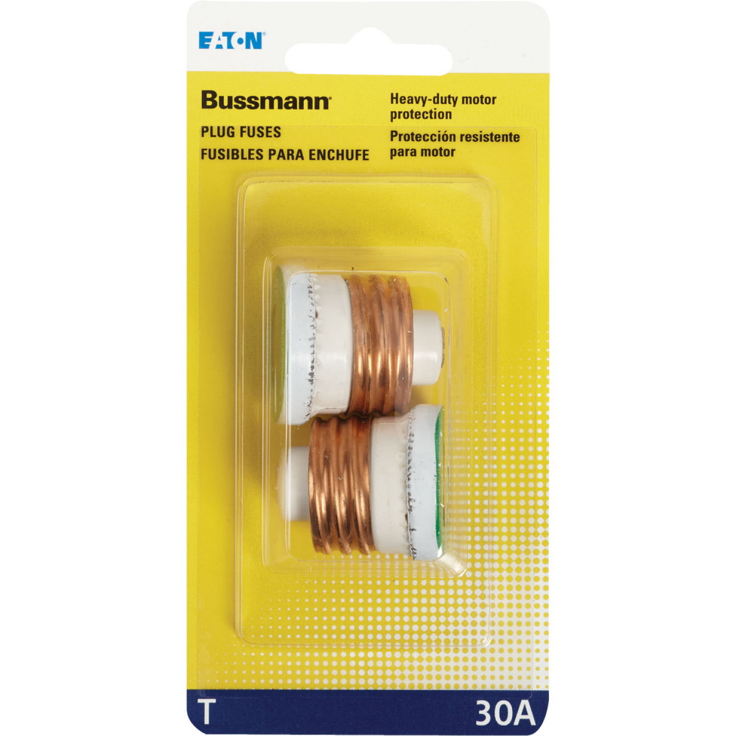 Bussmann 30A T Time-Delay Plug Fuse (2-Pack) Image 2