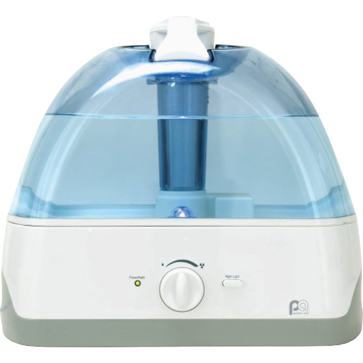Perfect Aire 1.3 Gal. Capacity 215 Sq. Ft. Medium Size Room Tabletop Ultrasonic Humidifier with Night Light