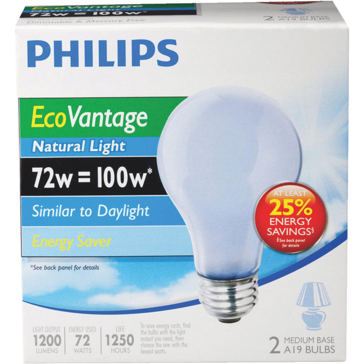 4PK 72W HAL REVEAL BULB