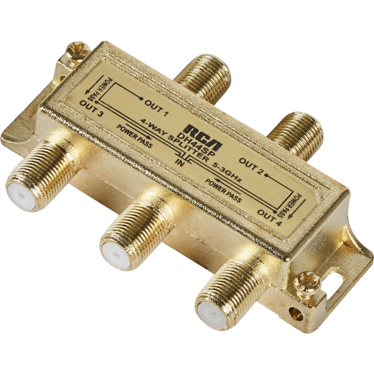 RCA Digital Plus 4-Way Coaxial Splitter Image 3