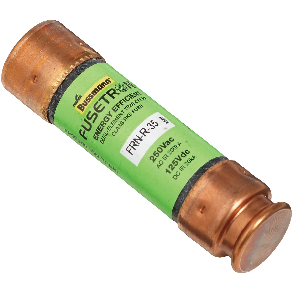 Bussmann 35A FRN-R Cartridge Heavy-Duty Time Delay Cartridge Fuse (2-Pack) Image 3