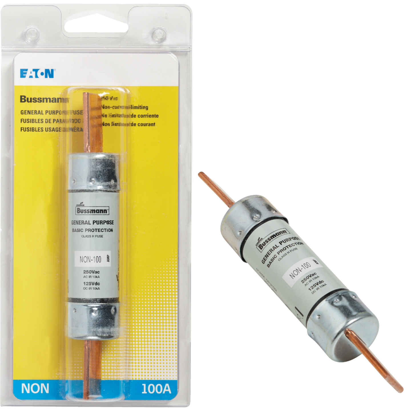 Bussmann 100A NON Cartridge General Purpose Cartridge Fuse Image 1