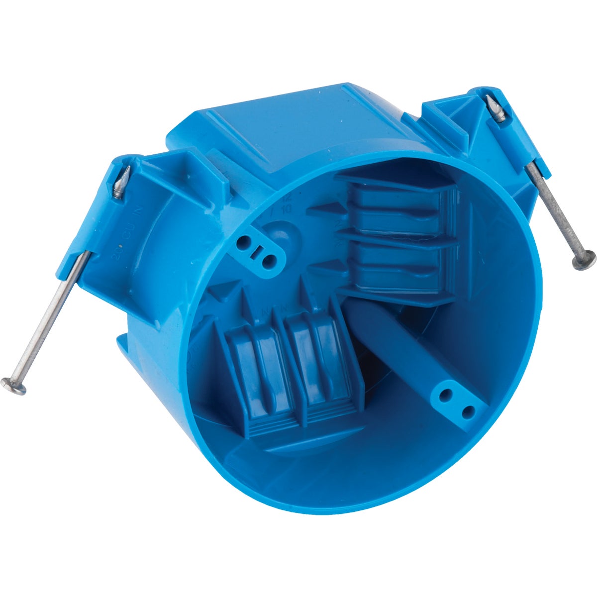 Carlon 50 Lb. Rating Nail On PVC Molded Ceiling Box Image 2