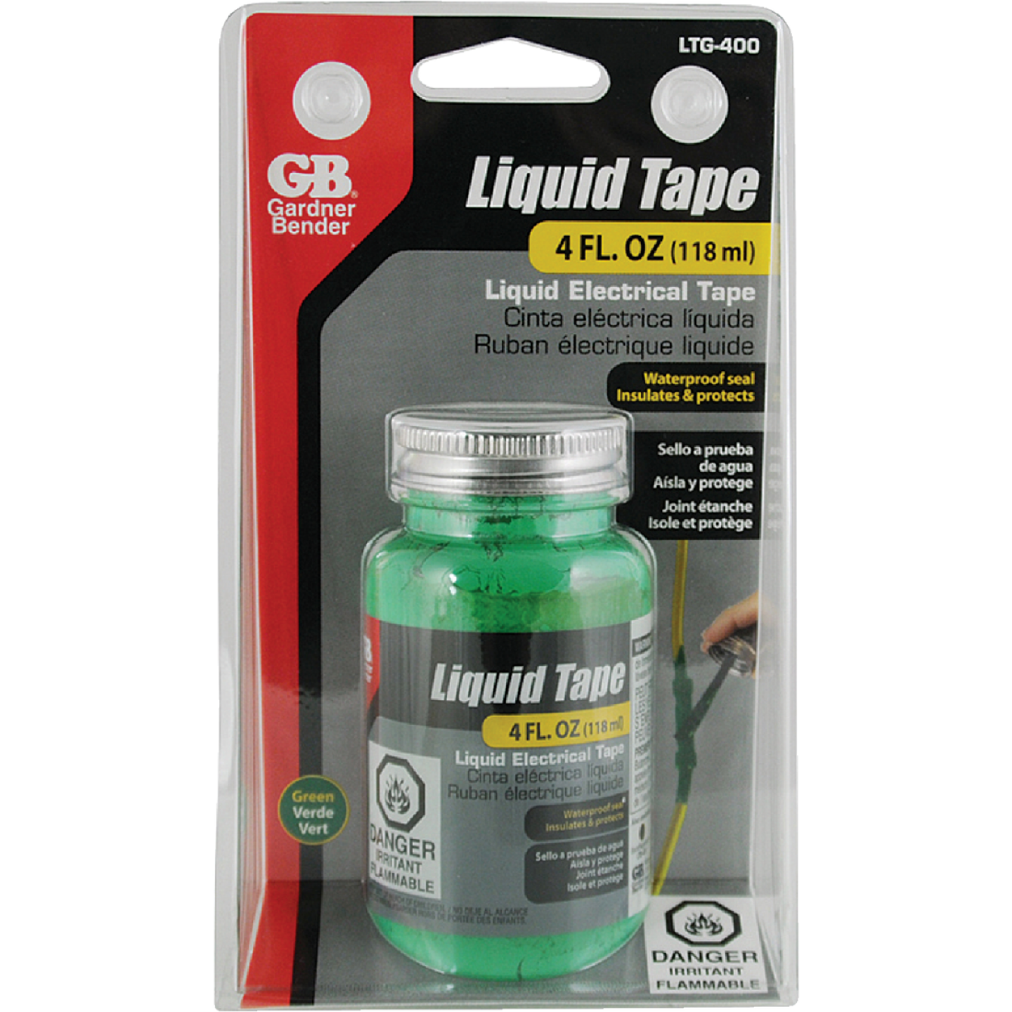 Gardner Bender 4 Oz. Green Electrical Liquid Tape Image 1