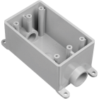 Carlon 1-Gang PVC Molded Rigid Non-Metallic Dead-End Termination Wall Box, 1/2 In. Outlet Image 1
