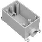 Carlon 1-Gang PVC Molded Rigid Non-Metallic Dead-End Termination Wall Box, 1 In. Outlet Image 1