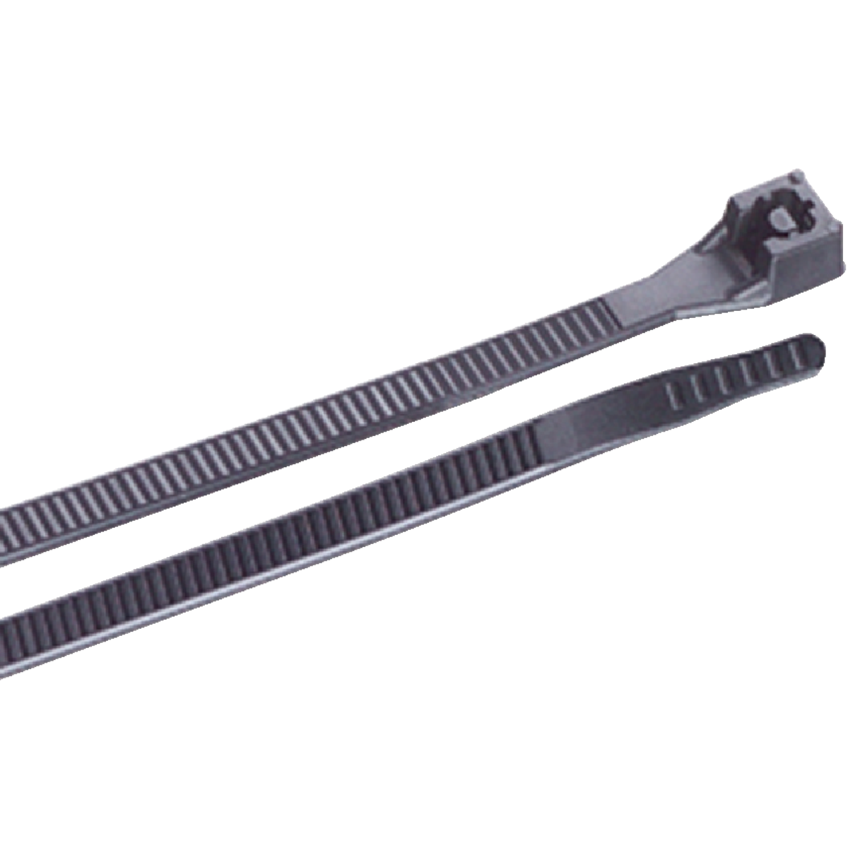 Gardner Bender 8 In. x 0.17 In. Black Nylon Ultra Violet Cable Tie (1000-Pack) Image 1