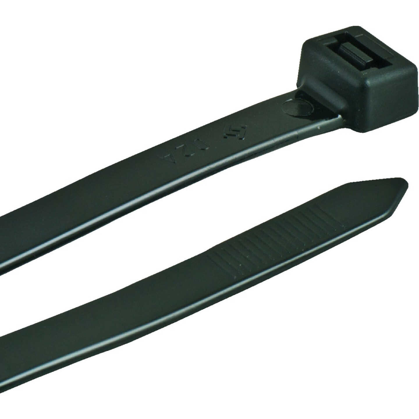 Gardner Bender 48 In. x 0.35 In. Black Nylon Ultra Violet Heavy-Duty Cable Tie (10-Pack) Image 1