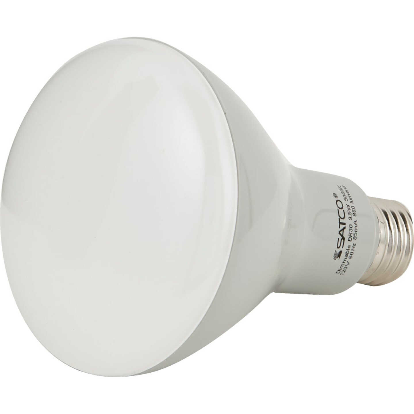 Satco Ditto 65W Equivalent Natural Light BR30 Medium Dimmable LED Floodlight Light Bulb Image 2