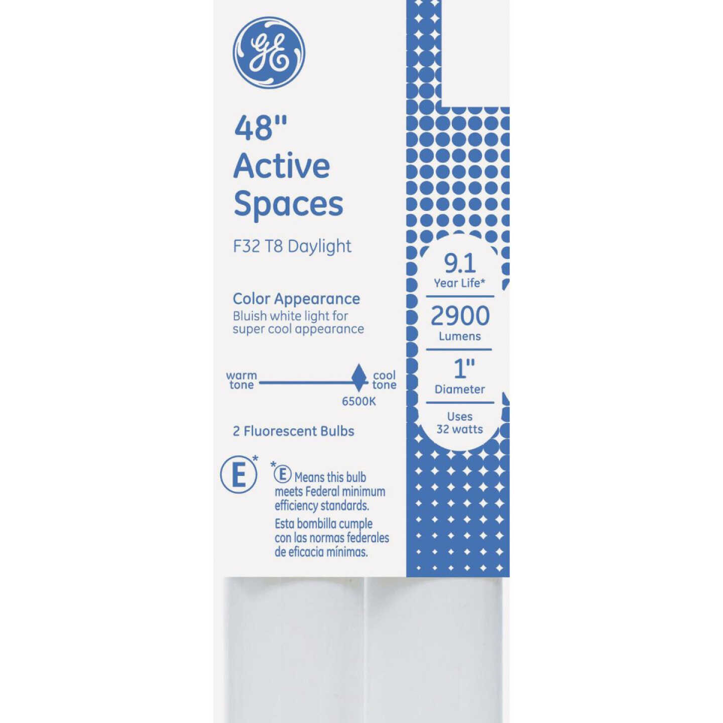 2PK 32W 4' T8 SL FL TUBE Image 1