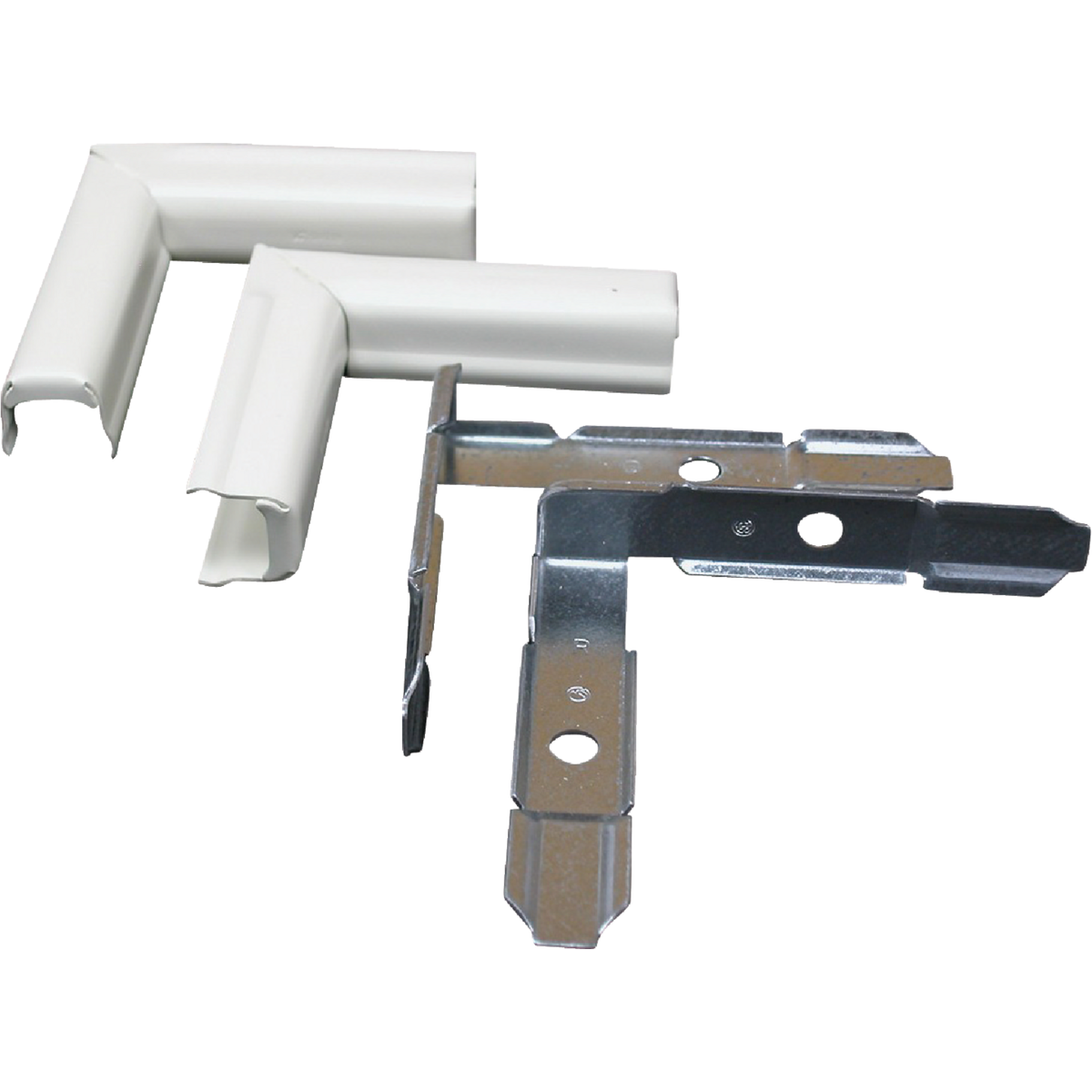 Wiremold Ivory 90 Deg Right/Left Elbow Image 1