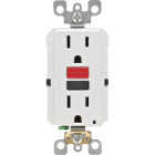 Leviton SmartlockPro Self-Test 15A White Residential Grade 5-15R GFCI Outlet Image 2