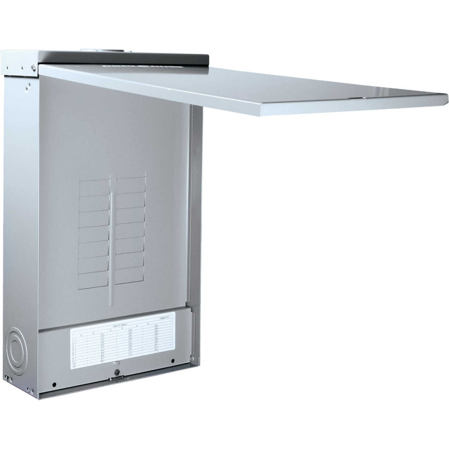 GE PowerMark Gold 125A 14-Space 24 Circuit Outdoor Load Center Image 1