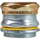 Halex 2 In. Compression Raintight EMT Conduit Connector Image 1