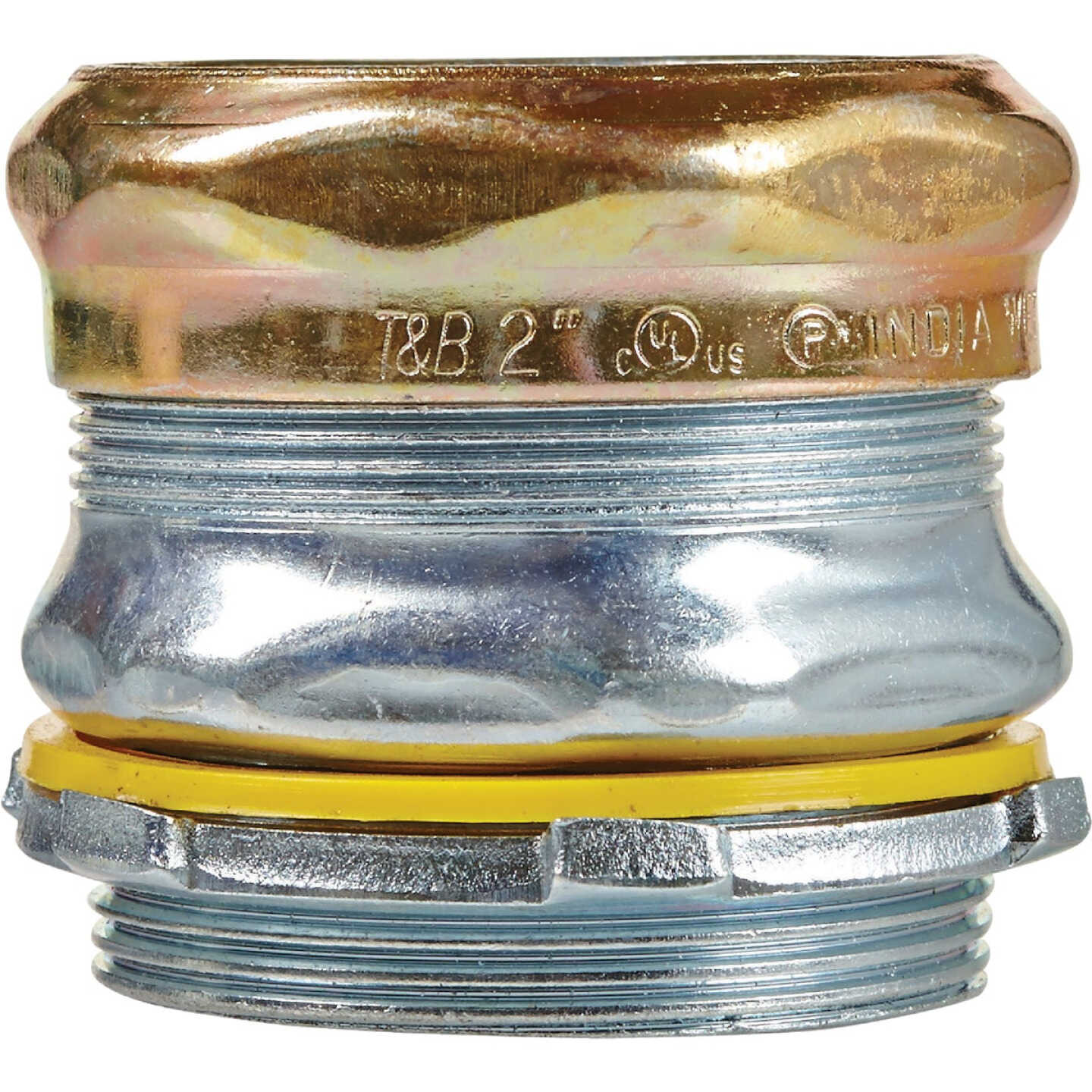 Halex 2 In. Compression Raintight EMT Conduit Connector Image 1