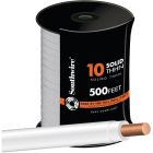 Southwire 500 Ft. 10 AWG Solid White THHN Electrical Wire Image 1