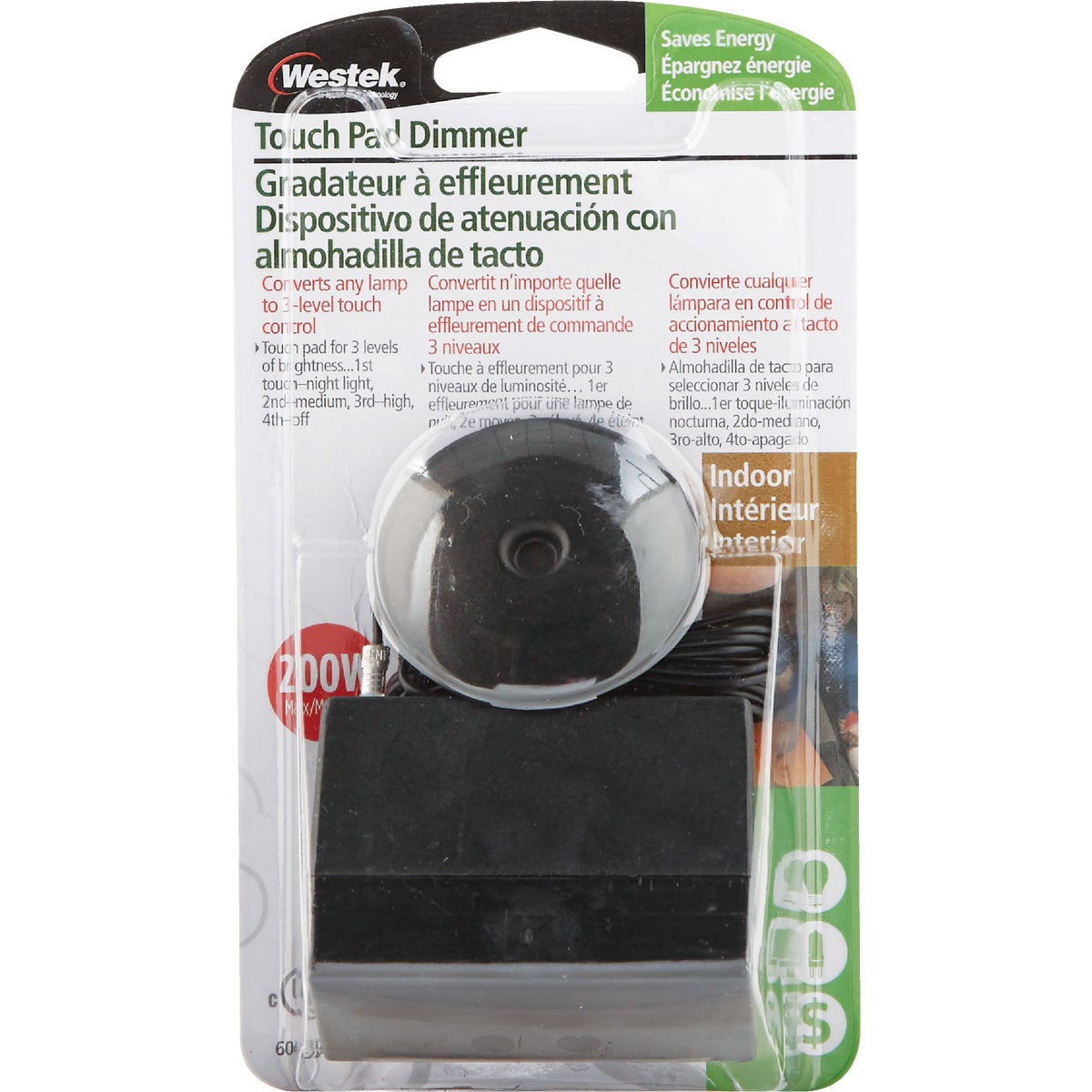 Westek Black 200W 120V Dimmer Control Image 2