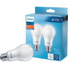 Philips 100W Equivalent Soft White A19 Medium LED Light Bulb (2-Pack) Image 1