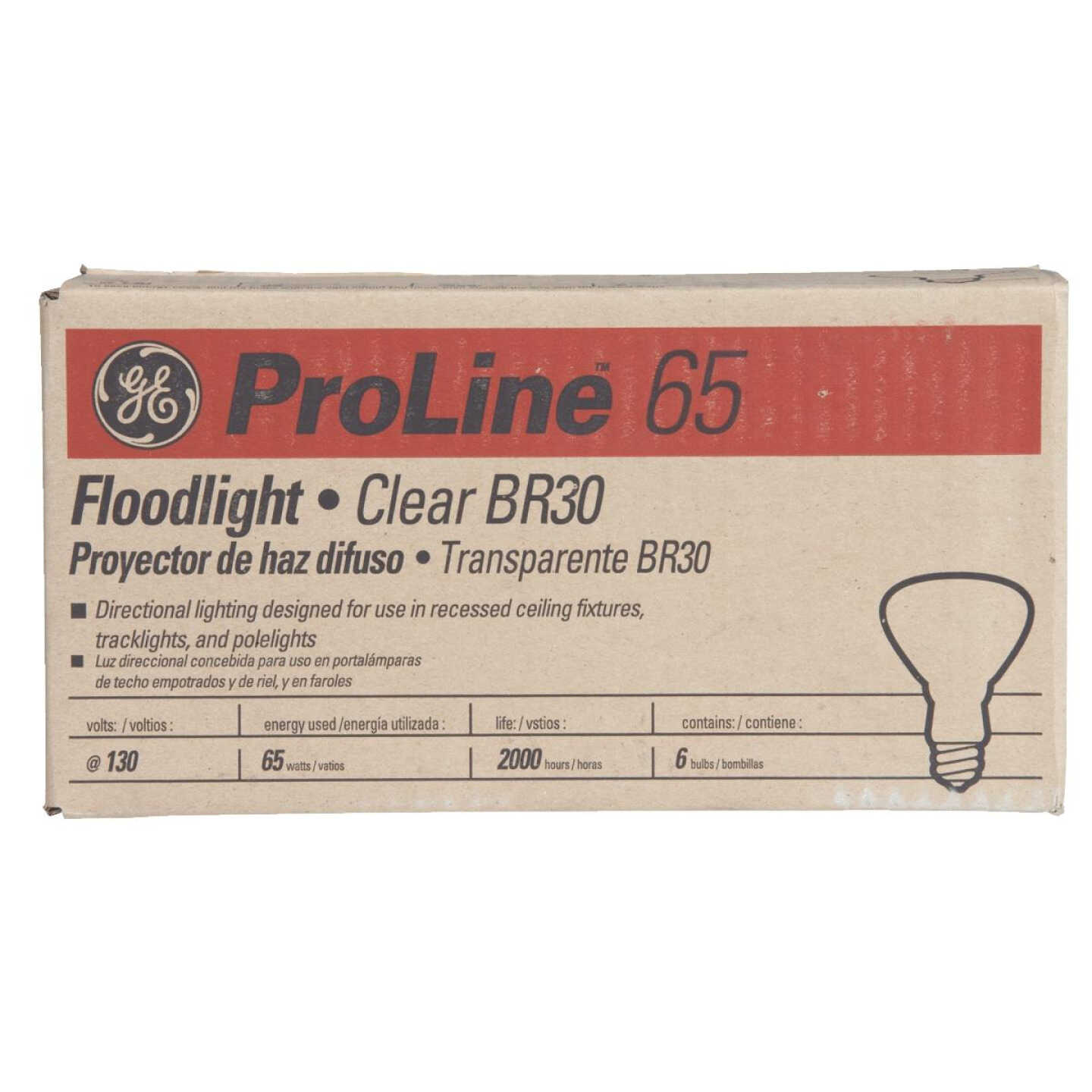 65W BR30 130V LIGHT BULB Image 1