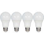 Satco 60W Equivalent Natural Light A19 Medium LED Light Bulb (4-Pack) Image 4