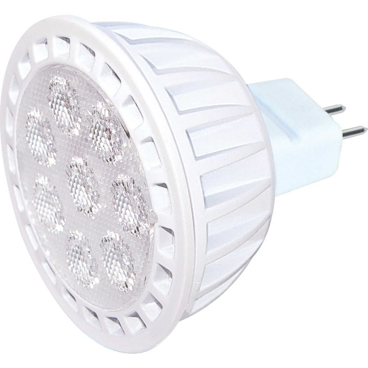 Satco 50W Equivalent Warm White MR16 GU5.3 Dimmable LED Floodlight Light Bulb Image 1