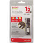 Square D Homeline 15A Single-Pole CAFCI Plug-On Neutral Dual Function Circuit Breaker Image 3