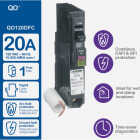 Square D QO 20A Single-Pole CAFCI Dual Function Circuit Breaker Image 2