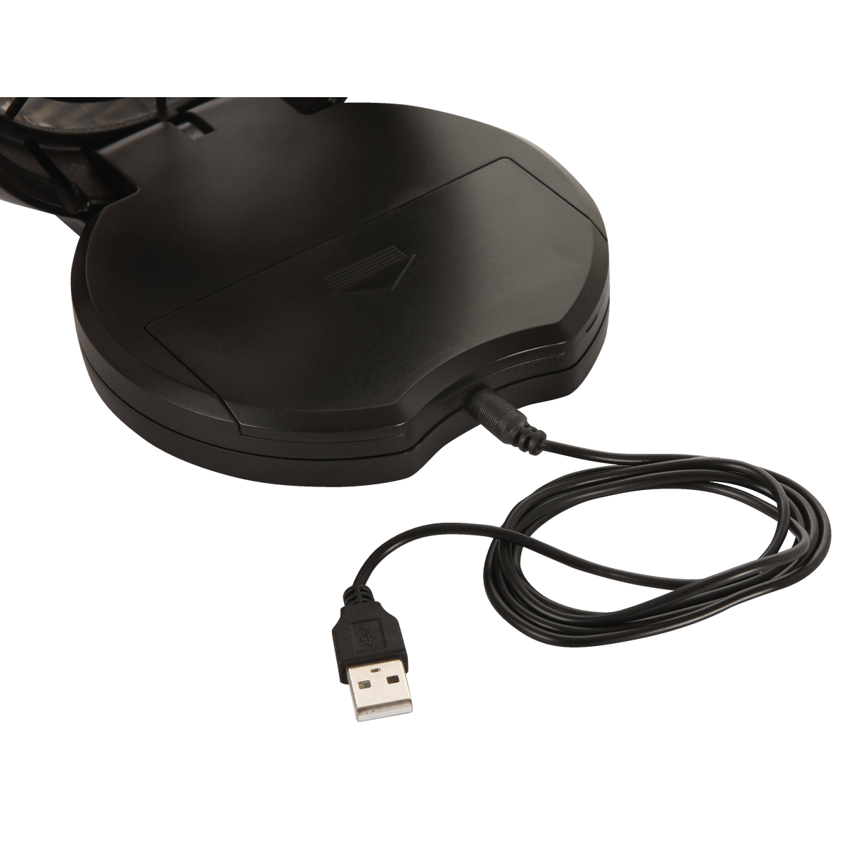 Best Comfort 6 In. 2-Speed Black & White Battery Operated Portable Fan Image 6