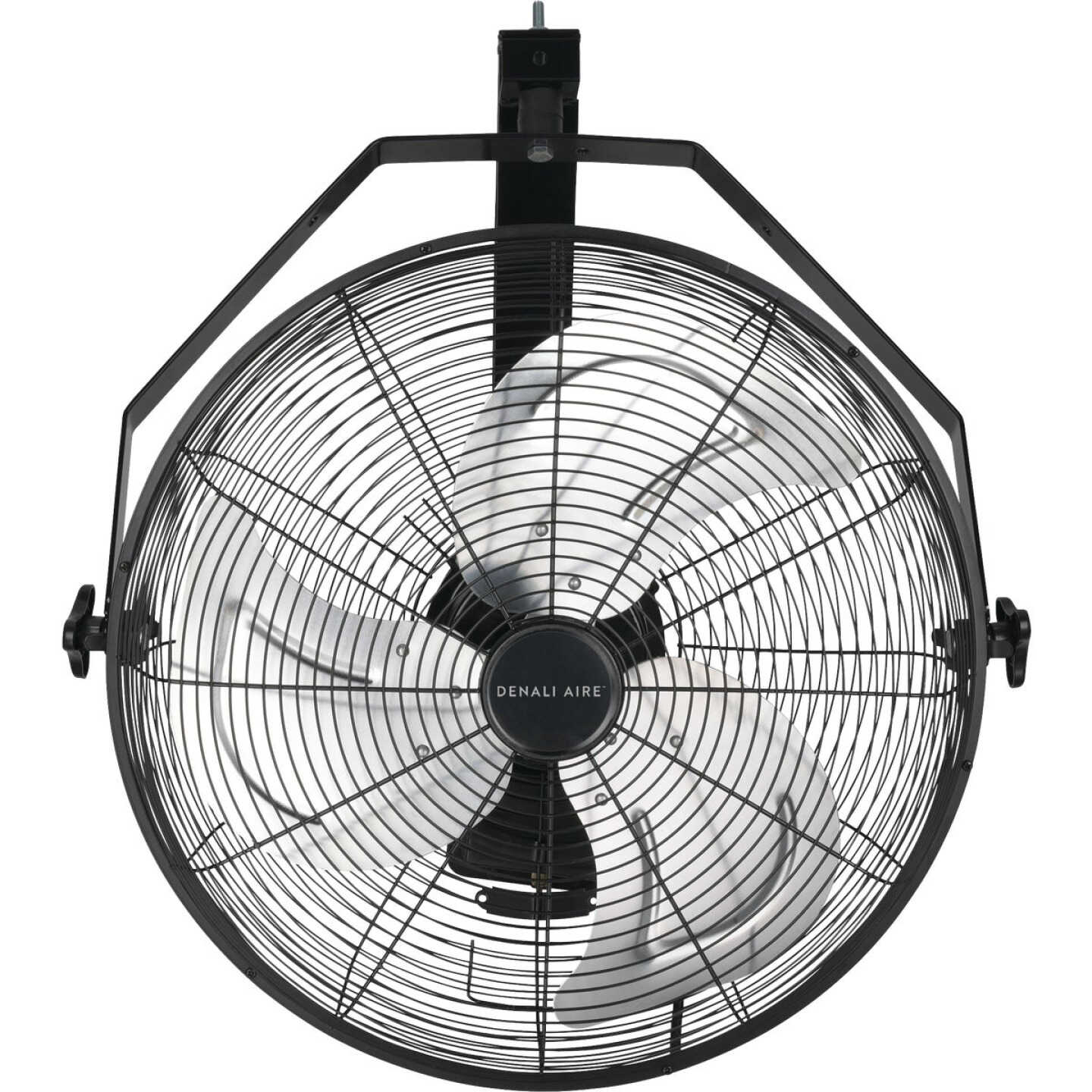 Denali Aire 20 In. Black 2-Speed High Velocity Wall Mount Fan Image 1