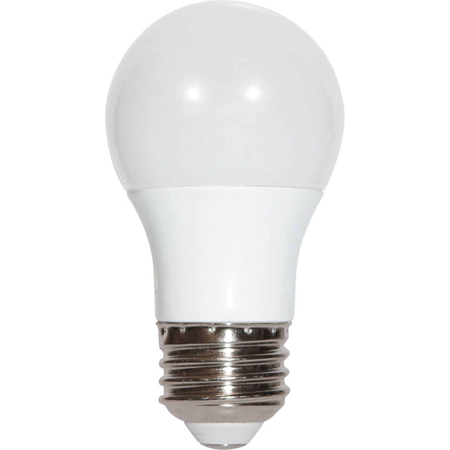 Satco 40W Equivalent Warm White A15 Medium Dimmable LED Light Bulb Image 1