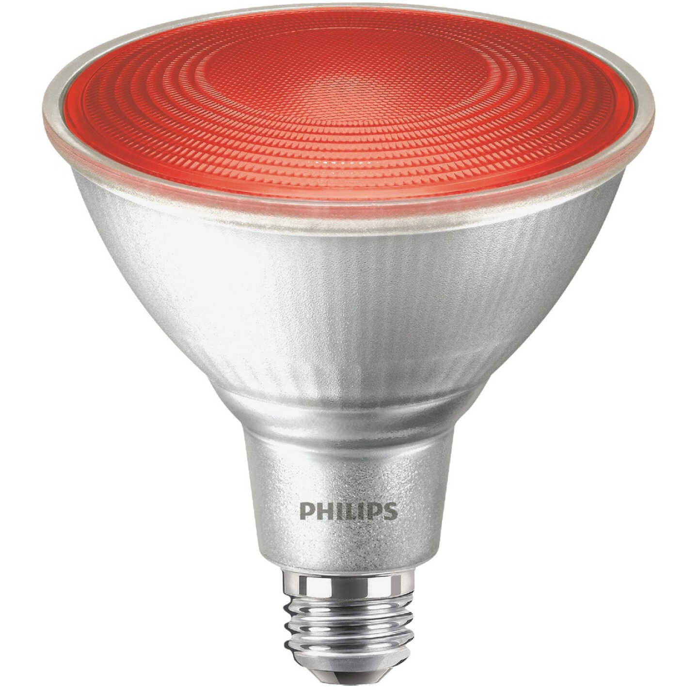 Philips 100W Equivalent Red PAR38 Medium LED Floodlight Light Bulb Image 7