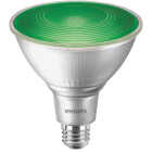 Philips 100W Equivalent Green PAR38 Medium LED Floodlight Light Bulb Image 7